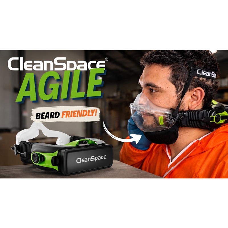 KIT RESPIR. ELETTROVEN. CLEANSPACE AGILE  NON NECESSITA DI FIT TEST